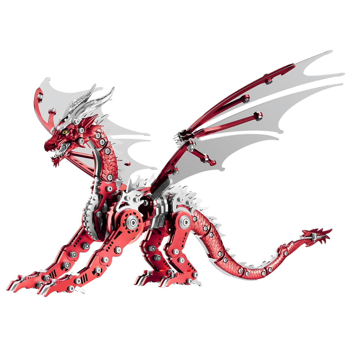 3D Metal Puzzles for Adults, Mechanical Dragon Model Kit