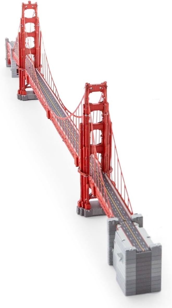 Metal Earth Premium Series Golden Gate Bridge 3D Metal Model Kit Fascinations