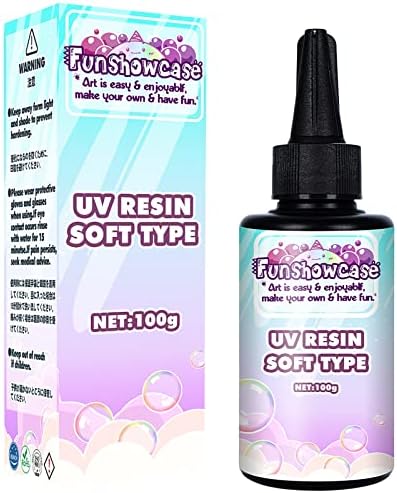 Clear UV Resin Soft Type 65ml 65g 2.3oz