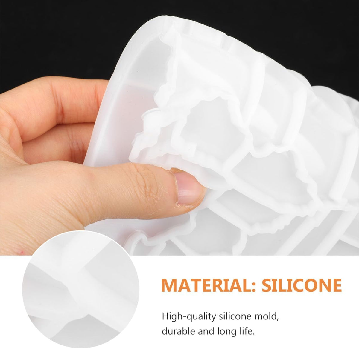 Abaodam United States Resin Mold, USA Map Silicone Casting Mold for DIY