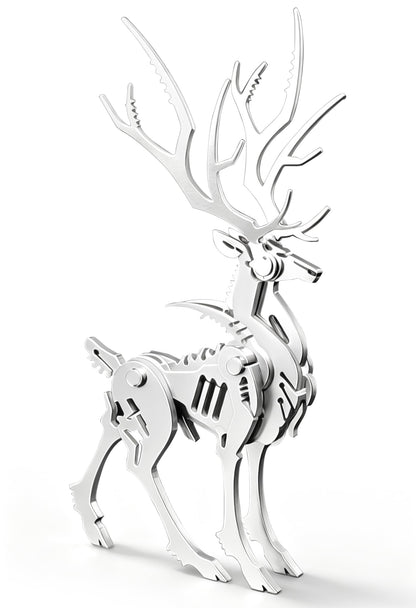 FILASLFT Metal Puzzles for Adults, Mechanical Wolf 3D Metal Puzzle