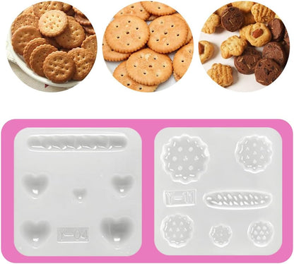 iSuperb 13 pcs Resin Mold Mini Cute Silicone Molds Epoxy Resin Casting DIY Chocolate, Sugar, Dessert (13 pcs)