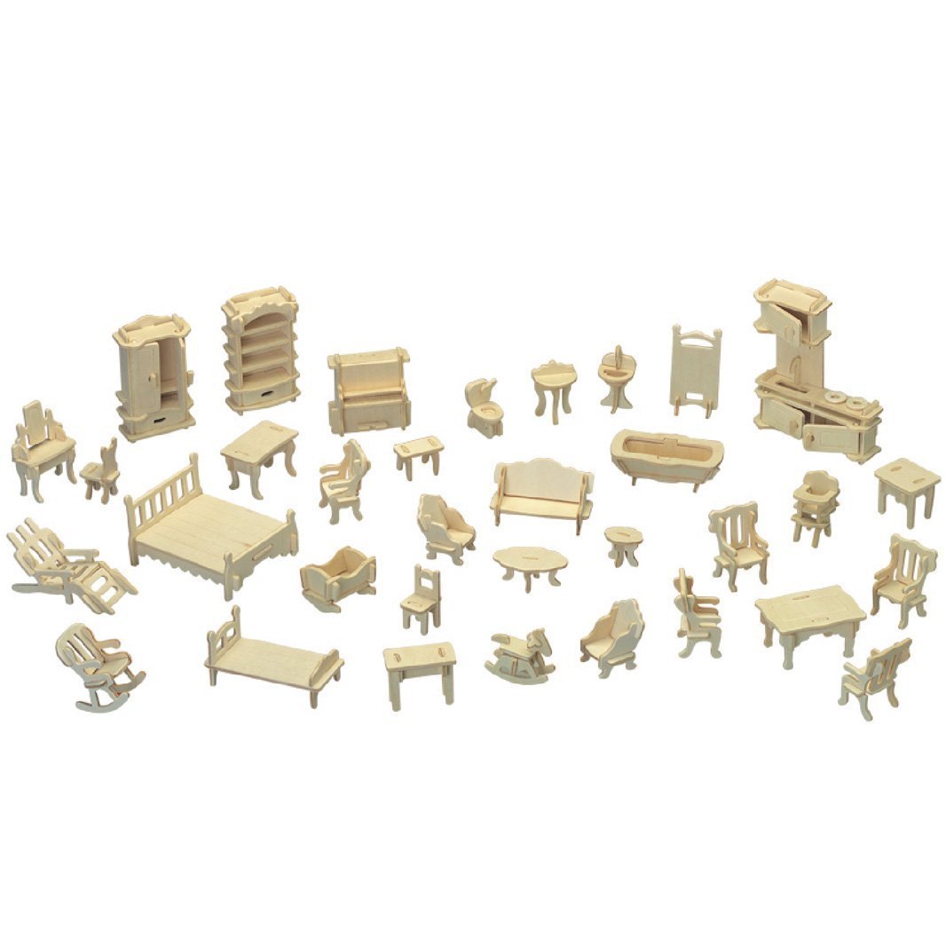 CUTEROOM 3D Puzzle House,Fantasy Villa Model Kit DIY Miniature Dollshouse