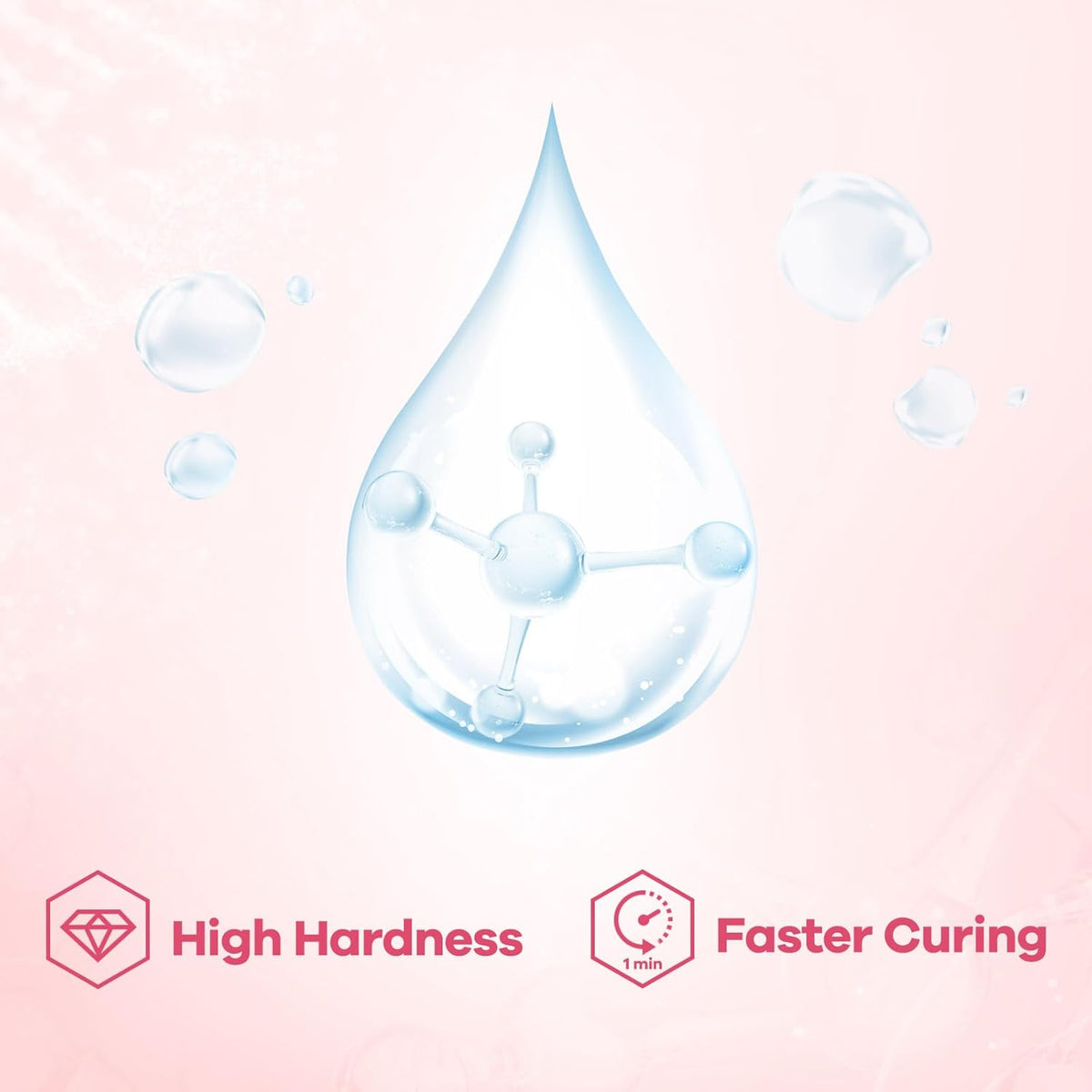 YIEHO 300g UV Resin Glue Crystal Clear, Hard UV Epoxy Resin for Crafting