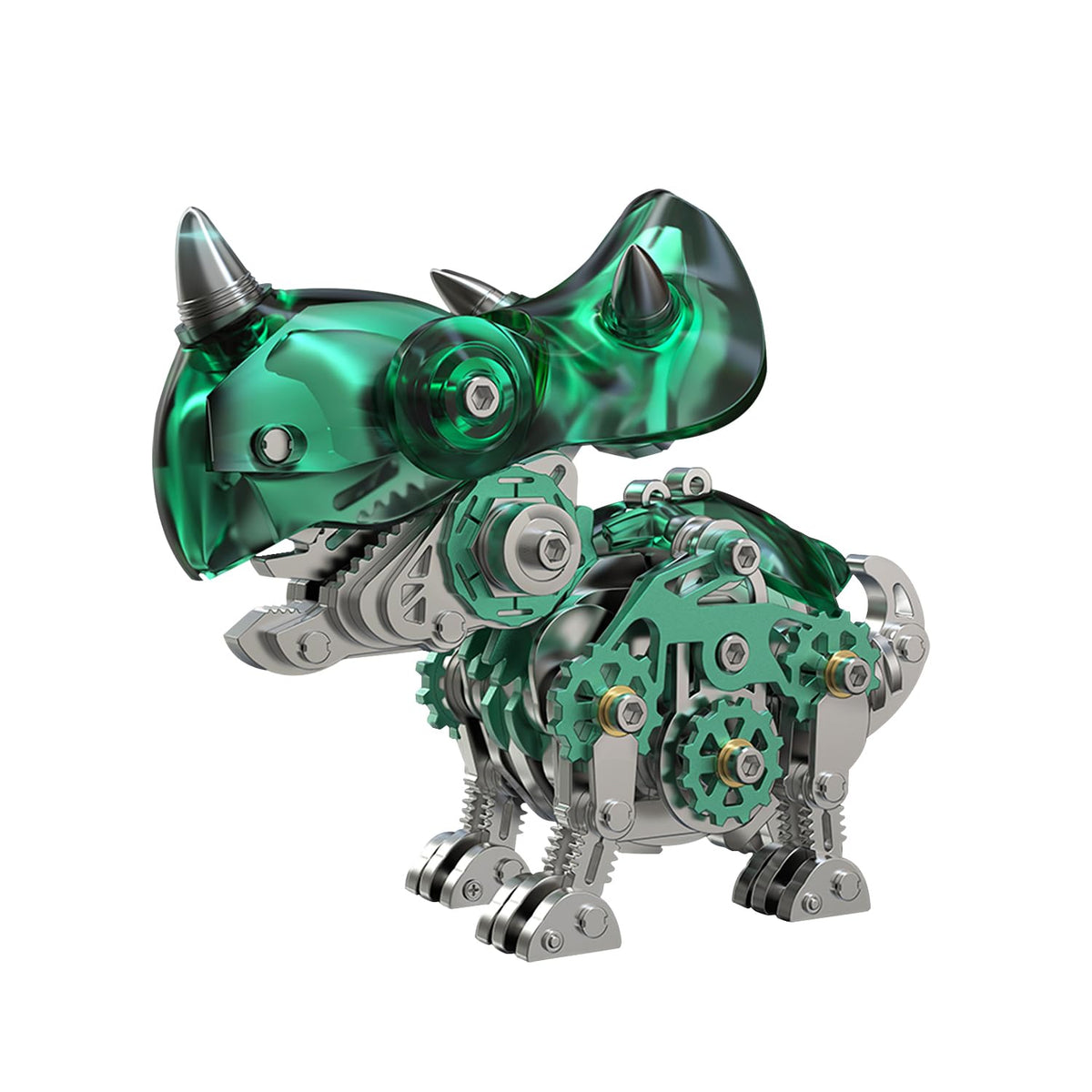 FILASLFT Metal Puzzles for Adults, Mechanical Wolf 3D Metal Puzzle