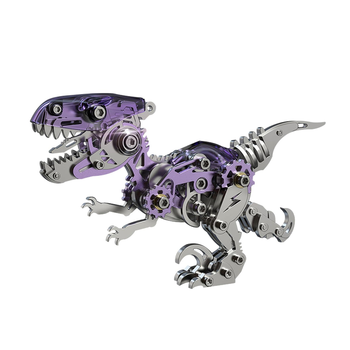 FILASLFT Metal Puzzles for Adults, Mechanical Wolf 3D Metal Puzzle