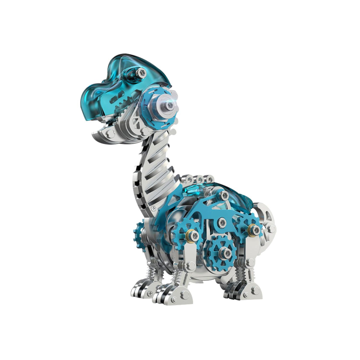 FILASLFT Metal Puzzles for Adults, Mechanical Wolf 3D Metal Puzzle