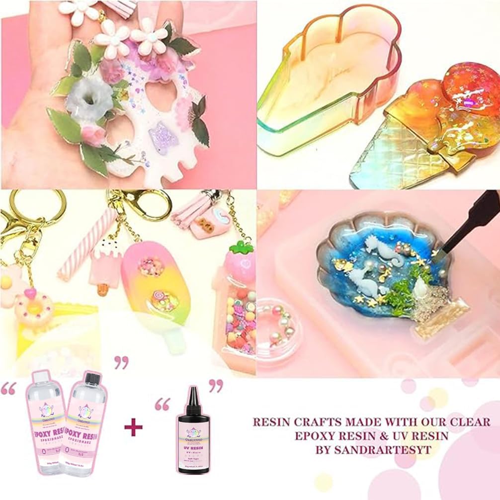 Clear UV Resin Soft Type 65ml 65g 2.3oz