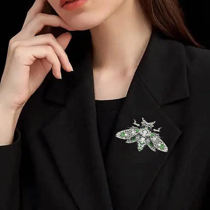 Piececool Metal 3D Puzzles for Adults, Cicada 3D Model Building Kits Insect Themed Animal Fashion Brooch Assembling DIY Crafts Creative Gifts