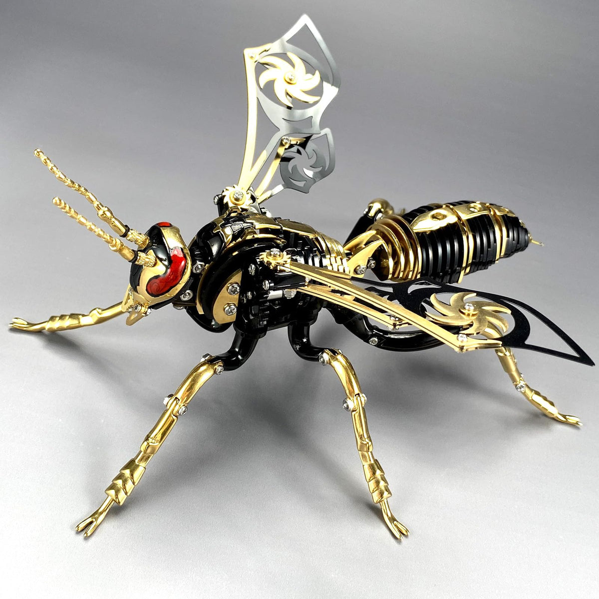 3D Metal Wasp Puzzles for Adults Model Kits Mechanical Building Blocks Difficult DIY Assembly for Men