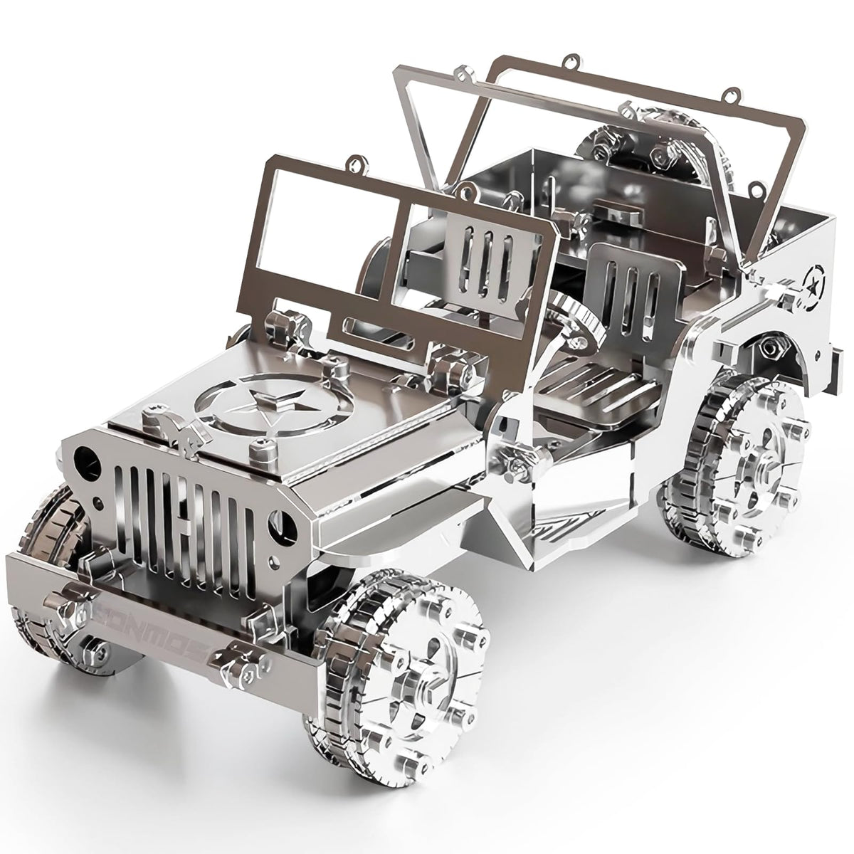 FILASLFT Metal Puzzles for Adults, Mechanical Wolf 3D Metal Puzzle