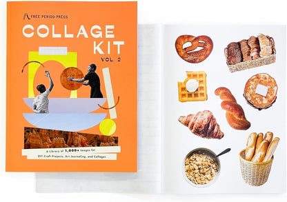 Collage Kit Vol. 2: 1000+ Images for Junk Journaling, Vision Boarding & DIY Crafts | 230-Page Creative Magazine with Perforated Pages, Prompts & Art Inspiration for Beginners & Pros (Volume 2)