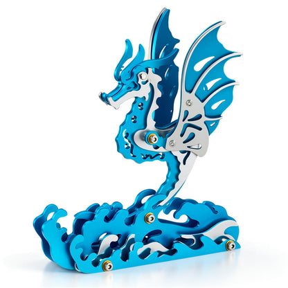 Orange Dream Cat Stainless Steel 3D Metal Puzzle Model Kit