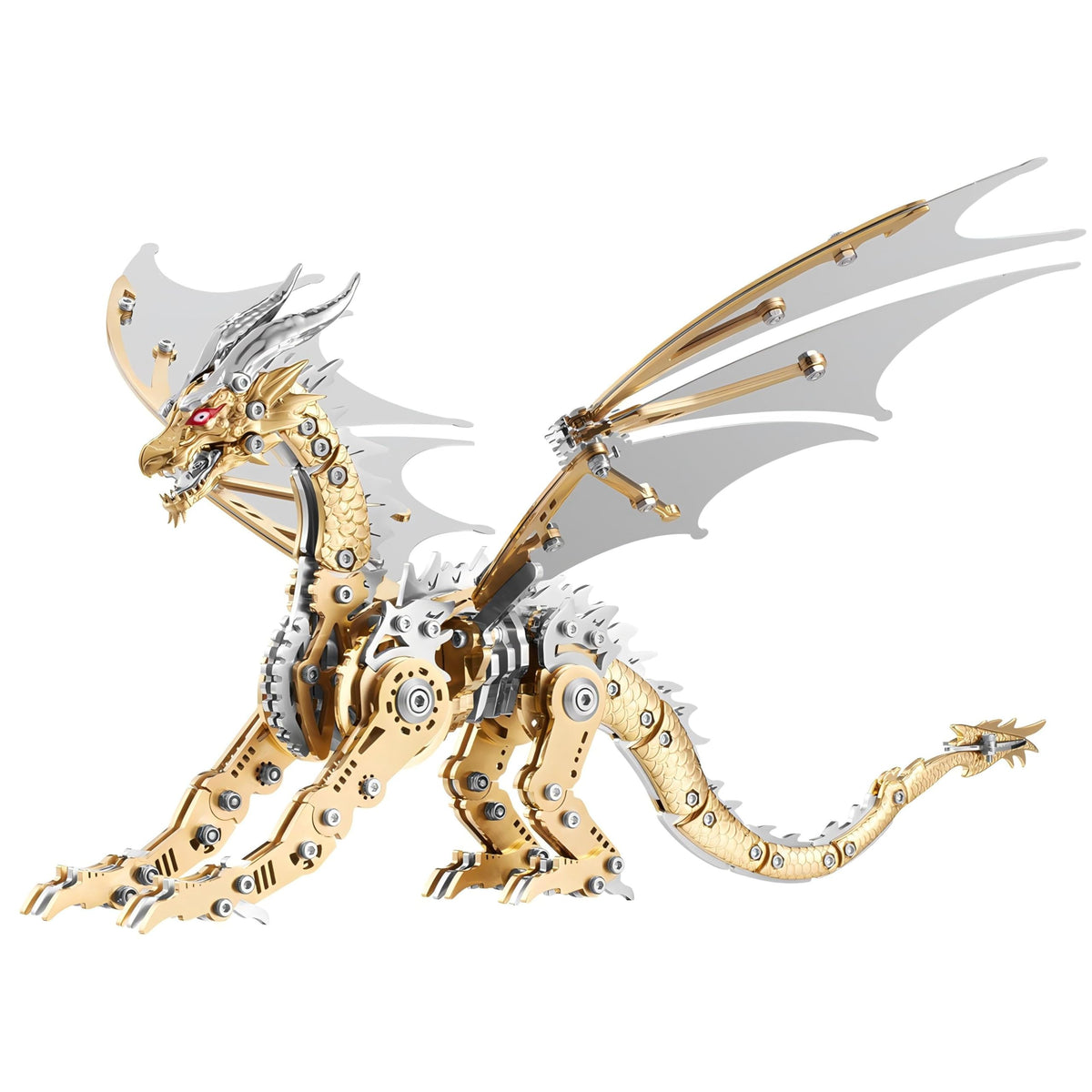 3D Metal Puzzles for Adults, Mechanical Phoenix Bird Model Kit
