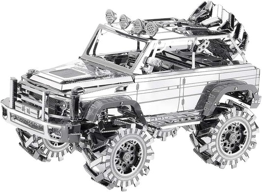 Piececool 3D Metal Puzzle for Adult SUV Car Model Kits, Vehicle Car Models Building Kit, Brain Teaser 3D Puzzle DIY Craft Kits, Birthday, 157 Pcs