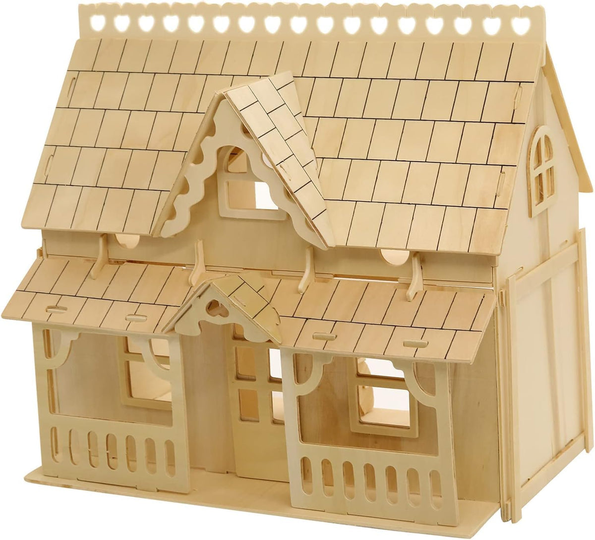 CUTEROOM 3D Puzzle House,Fantasy Villa Model Kit DIY Miniature Dollshouse