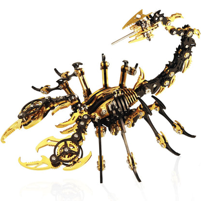 3D Metal Puzzles for Adults, Metal Model Kits Scorpion Metal Building Kit