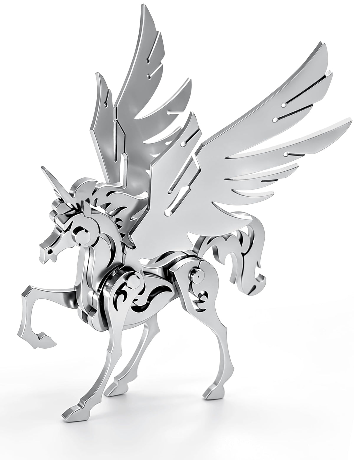 FILASLFT Metal Puzzles for Adults, Mechanical Wolf 3D Metal Puzzle