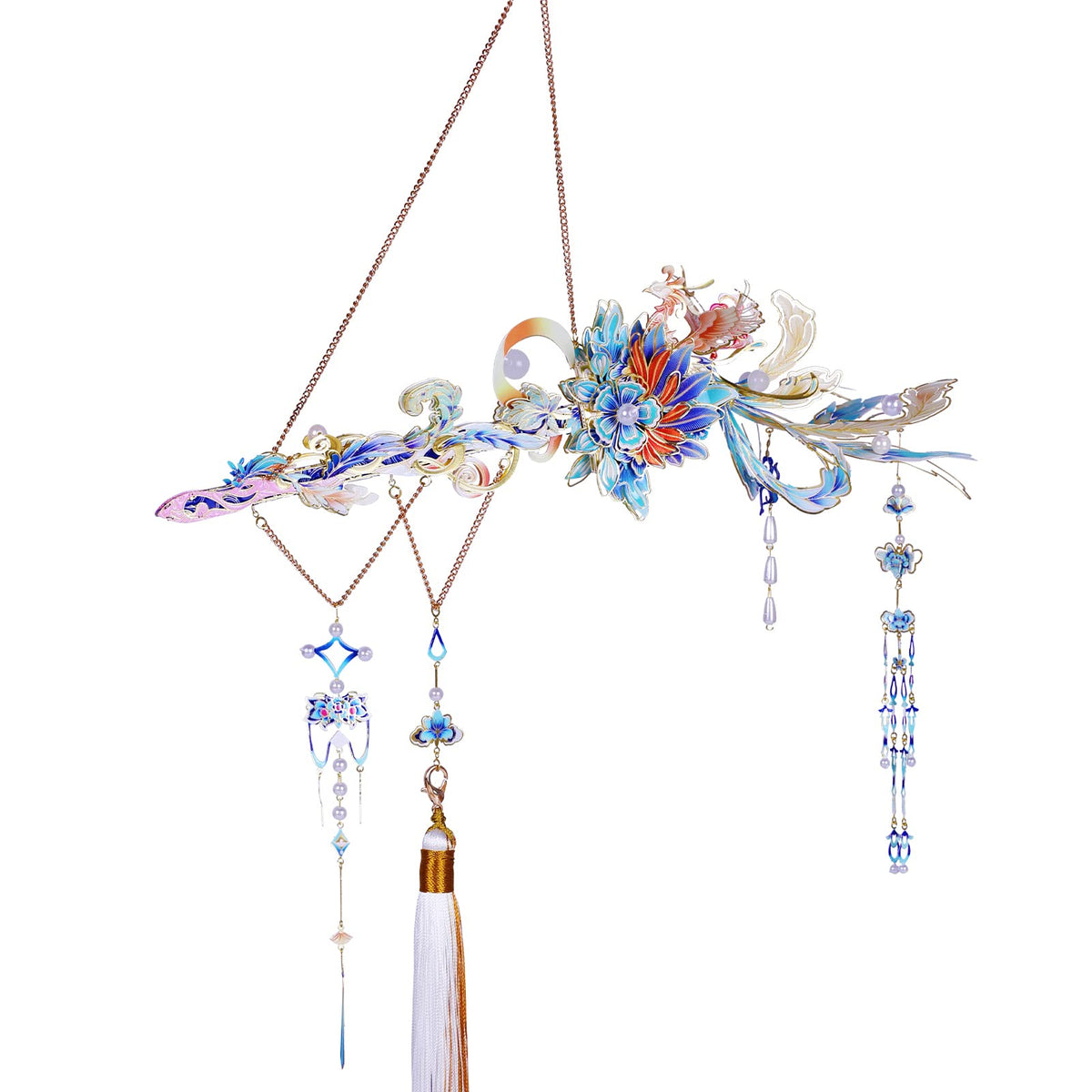 MU 3D Ginkgo Hairpin in SwordAdult Jigsaw Metal Puzzle Model Kits Building DIY Birthday Gift