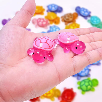 YRIHJIXQ 6Pcs Turtle Cute Animal Epoxy Resin Molds Silicone