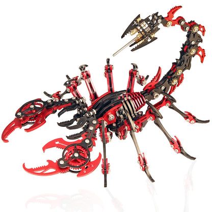 3D Metal Puzzles for Adults, Metal Model Kits Scorpion Metal Building Kit