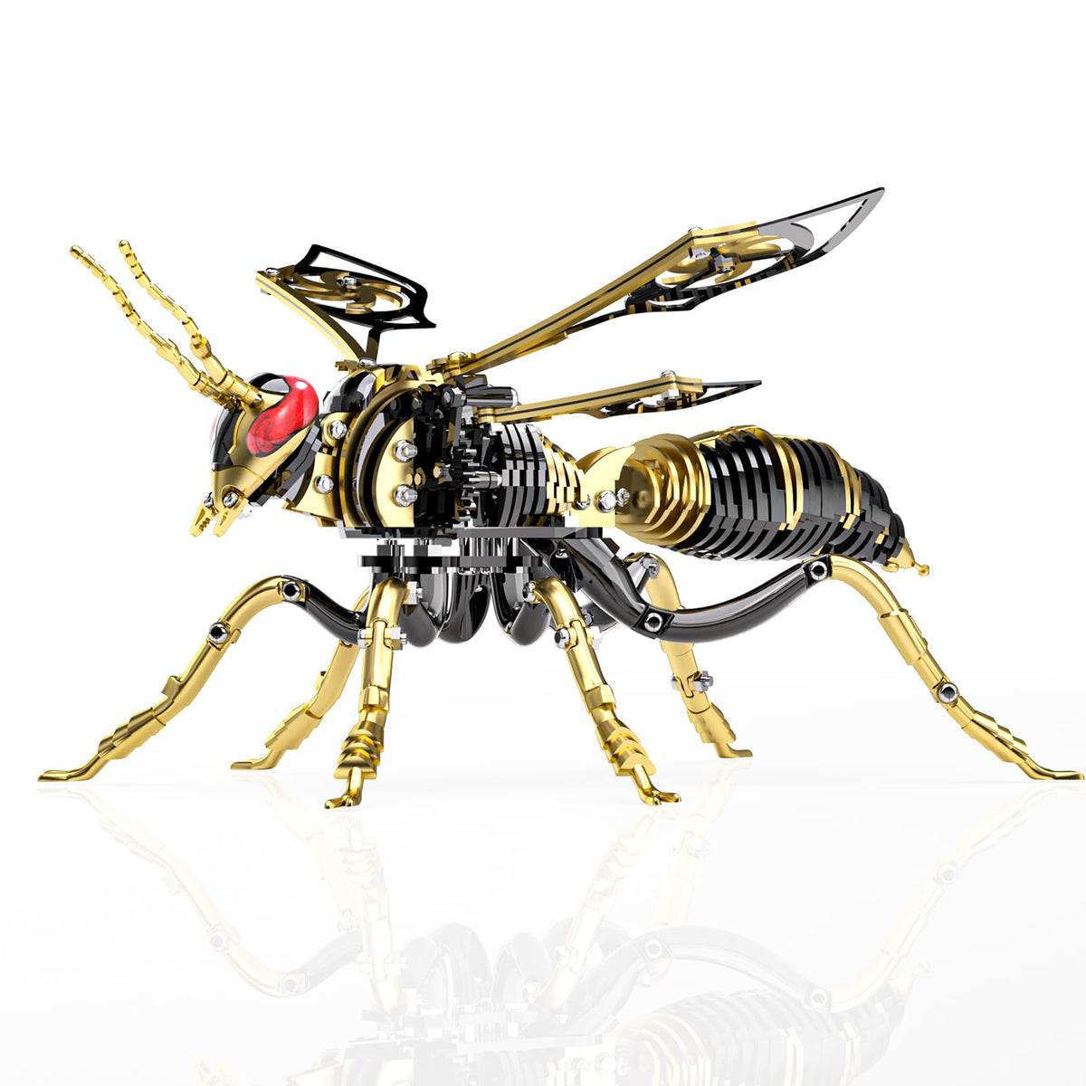 3D Metal Puzzles for Adults, Mechanical Phoenix Bird Model Kit