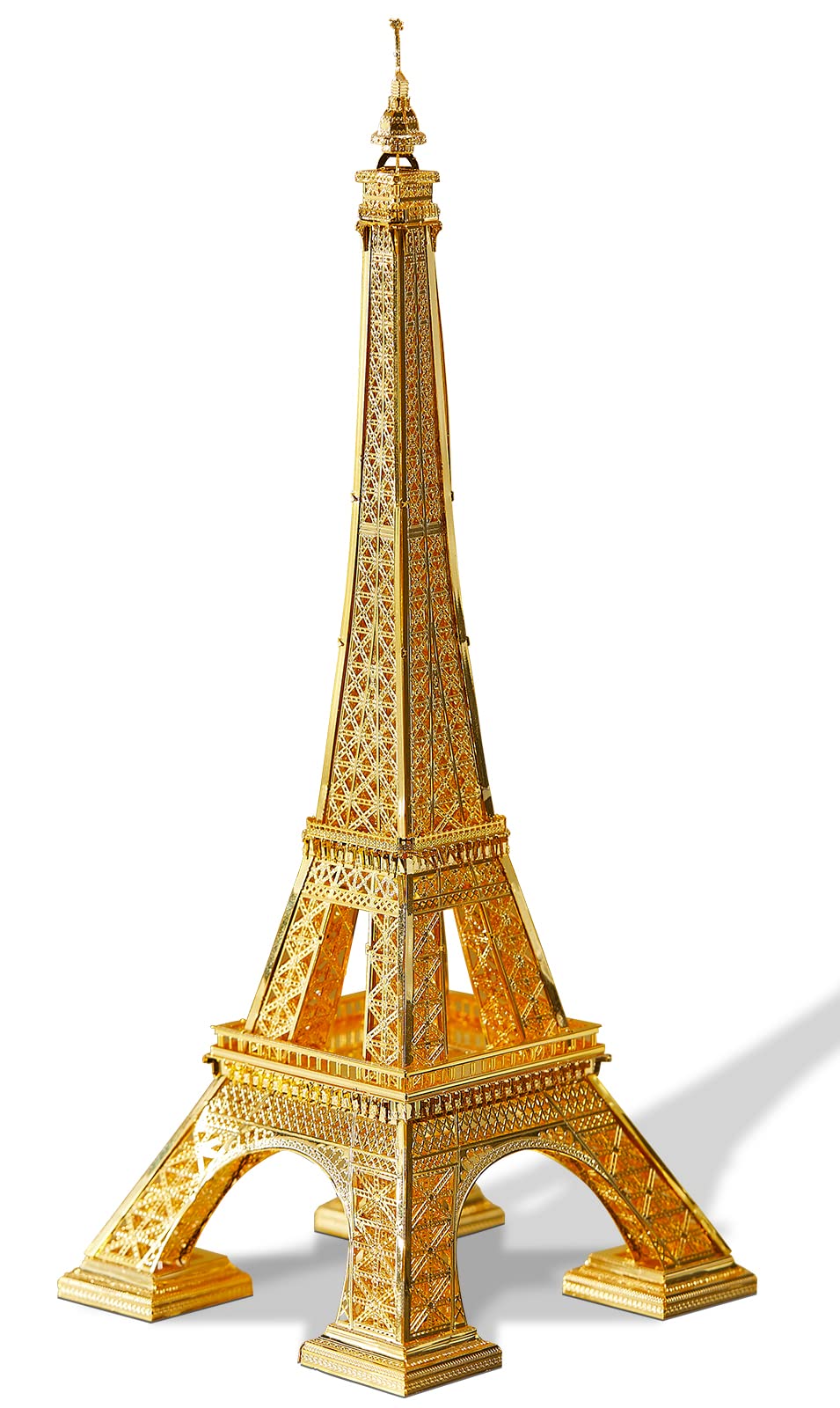 Piececool 3D Metal Puzzles for Adults and Teens, Notre Dame De Paris Church Metal Model Kit, Challenge French Cathedral Brain Teaser Architecture Building Blocks Puzzle, 382 Pcs