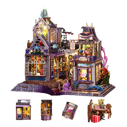 YSWOOD WORLD DIY Miniature House Kit, Creative Gift for Adults Teen