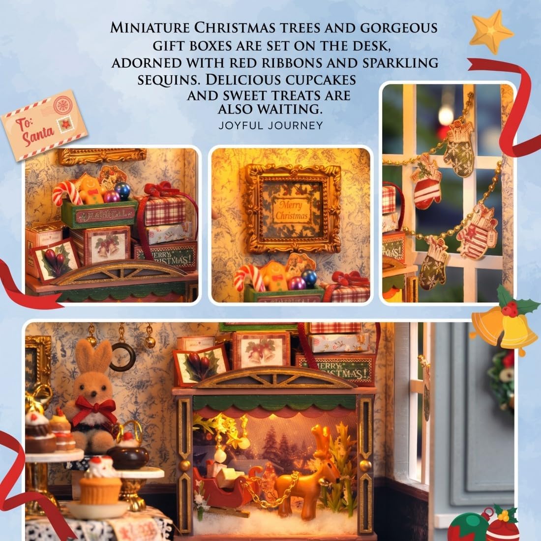 Storefront Miniature House, DIY 3D Wooden Miniature House Kit(Joyful Gatherings/Joyful Gatherings)