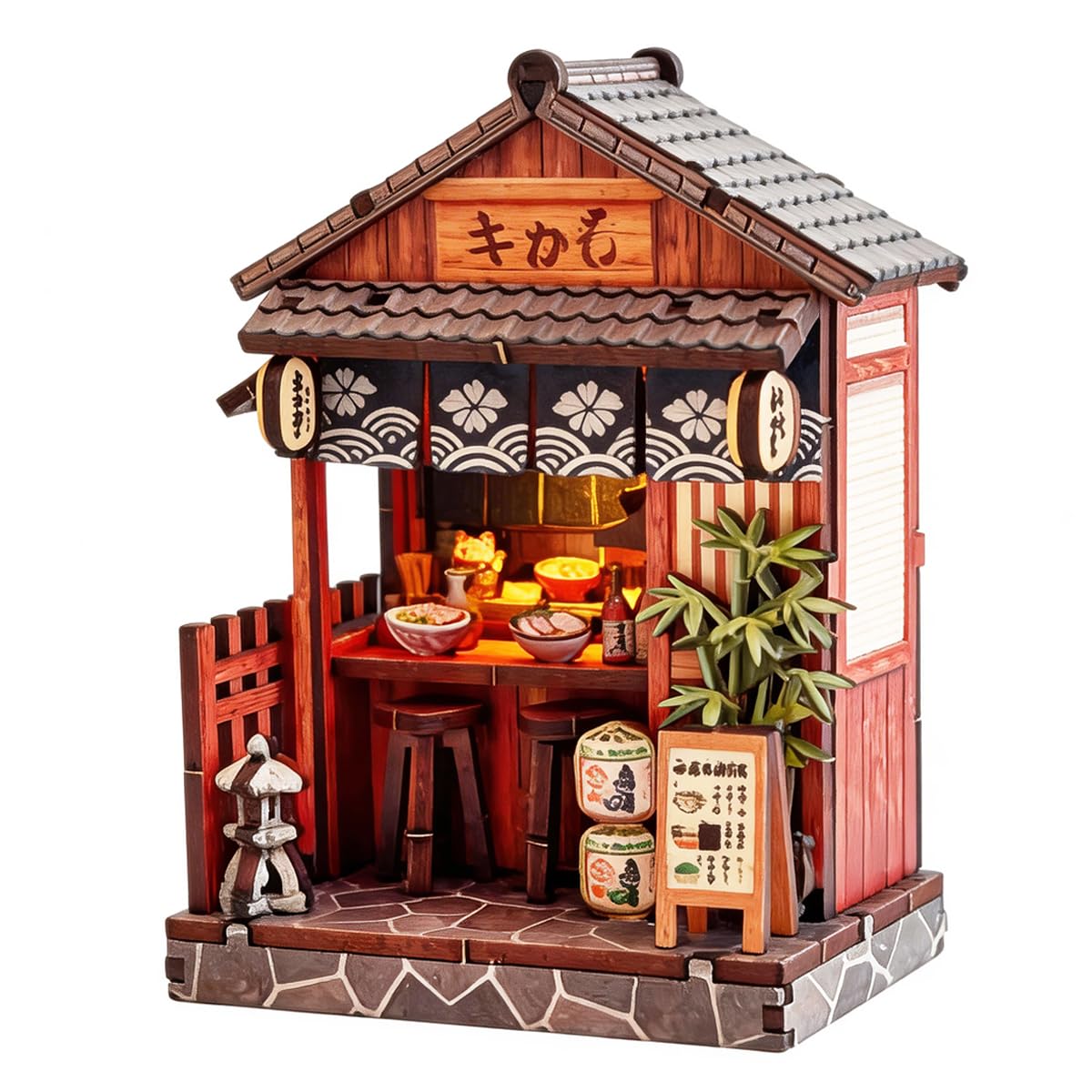 Book Nook Kit, DIY Miniature House Dollhouse Kit for Adults and Teens