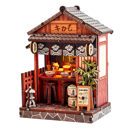 Book Nook Kit, DIY Miniature House Dollhouse Kit for Adults and Teens