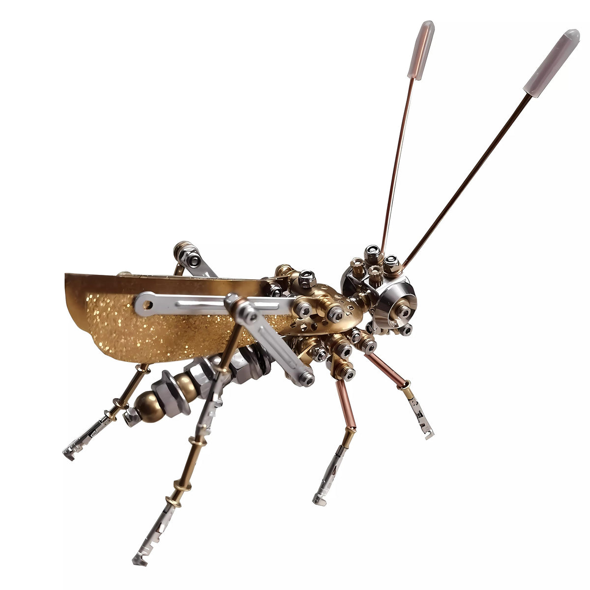 Mechanical Metal 3D Bumblebee Model Kits Puzzle for Adults Insect Steampunk Assembly DIY 150+Pcs 3 Hours Build Time Desk Decor Christmas & Birthday Gift for Hobbyists Men(Bumblebee)