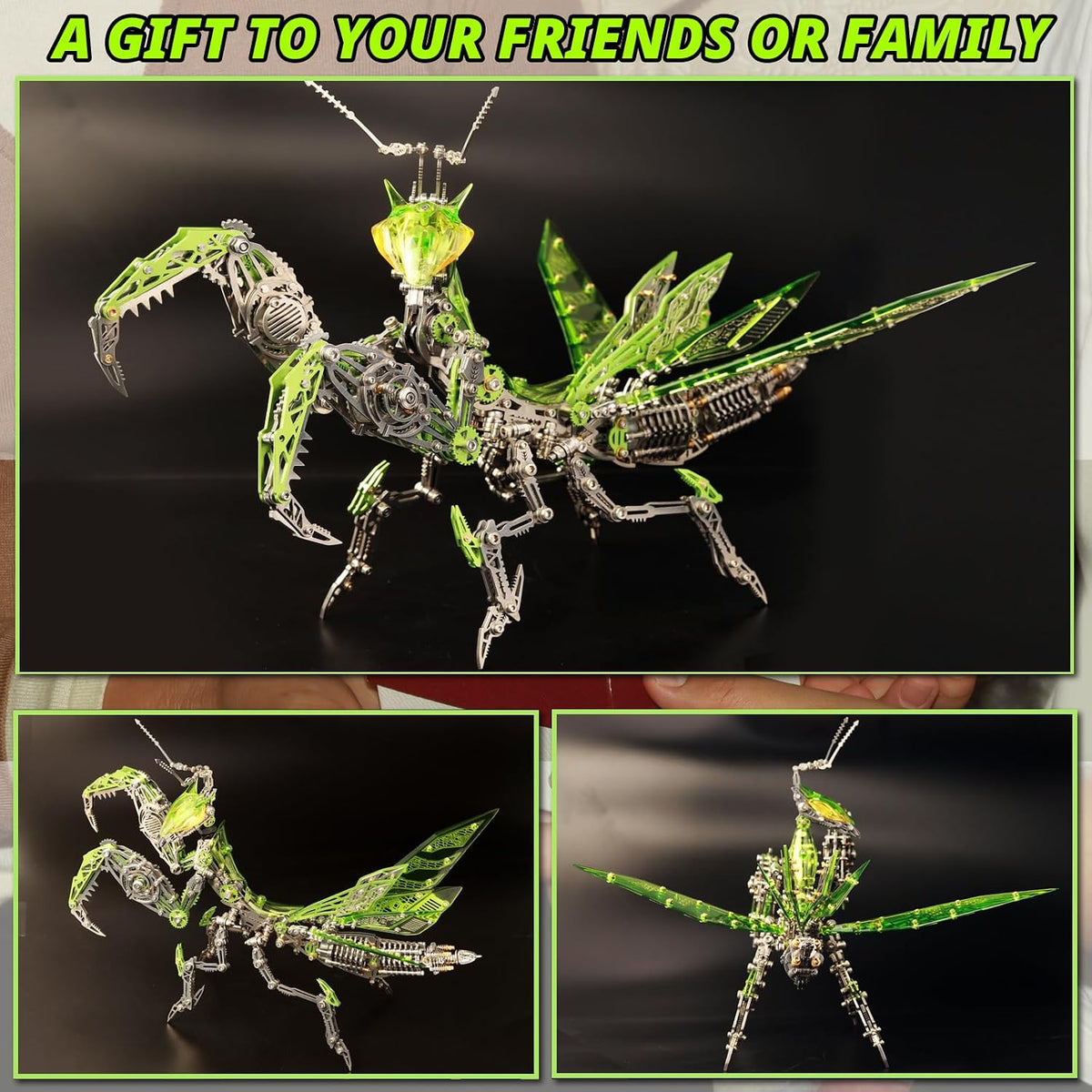 3D Metal Puzzles for Adults, Metal Model Kits Difficult Metal Building Kit
