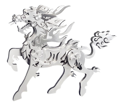 FILASLFT Metal Puzzles for Adults, Mechanical Wolf 3D Metal Puzzle