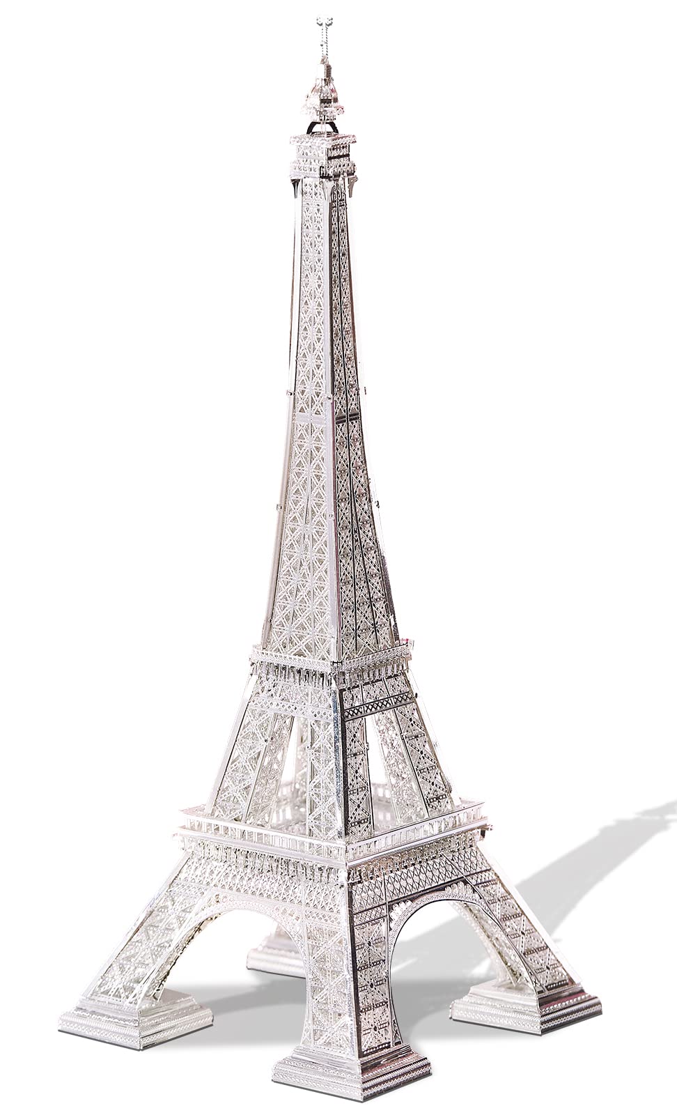Piececool 3D Metal Puzzles for Adults and Teens, La Sagrada Família Metal Model Kit, Hobby DIY Crafts for Adult Challenge Spanish Cathedral Brain Teaser Architecture Building Kit, 450 Pcs