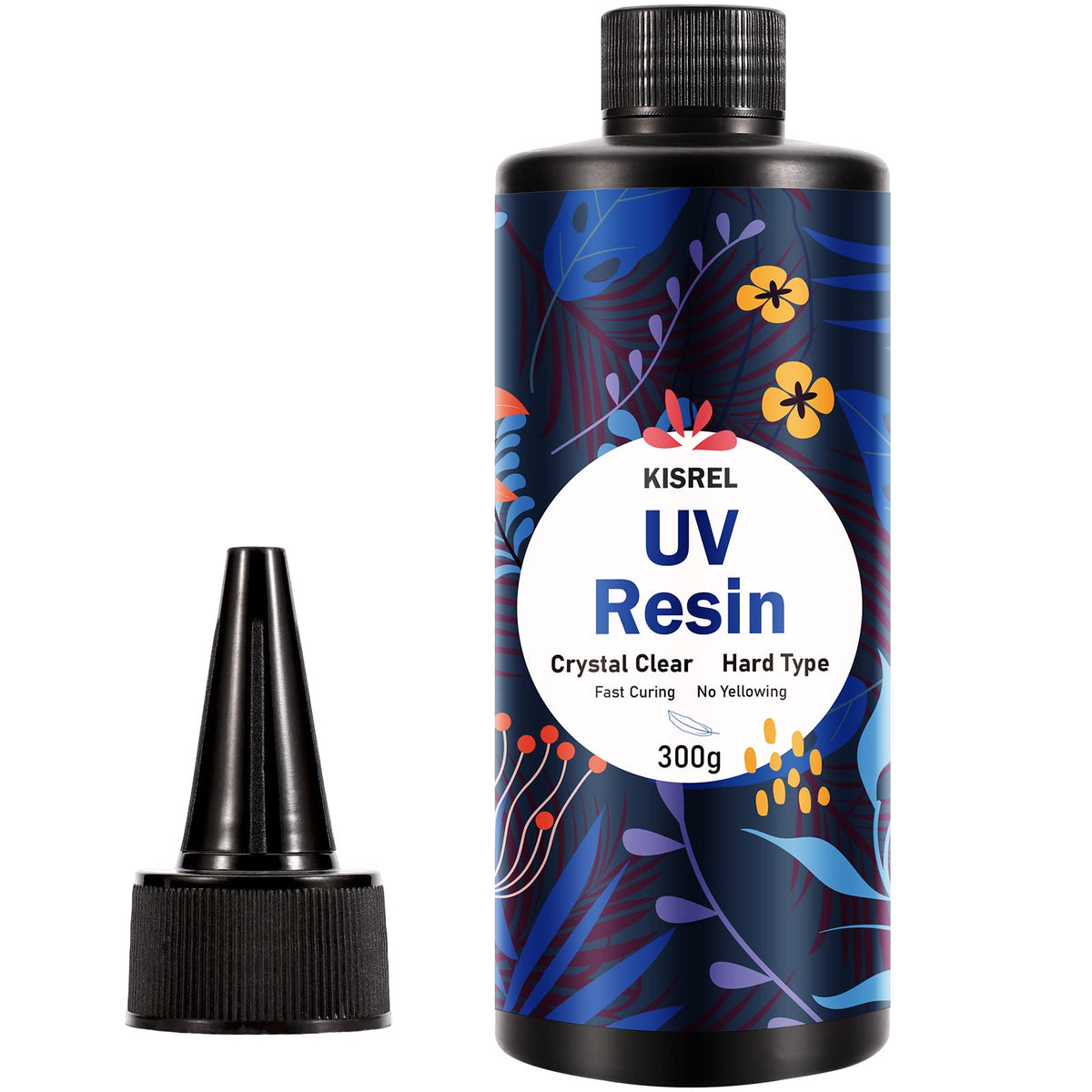 KISREL UV Resin 1000g, Upgraded Hard Crystal Clear UV Epoxy Resin