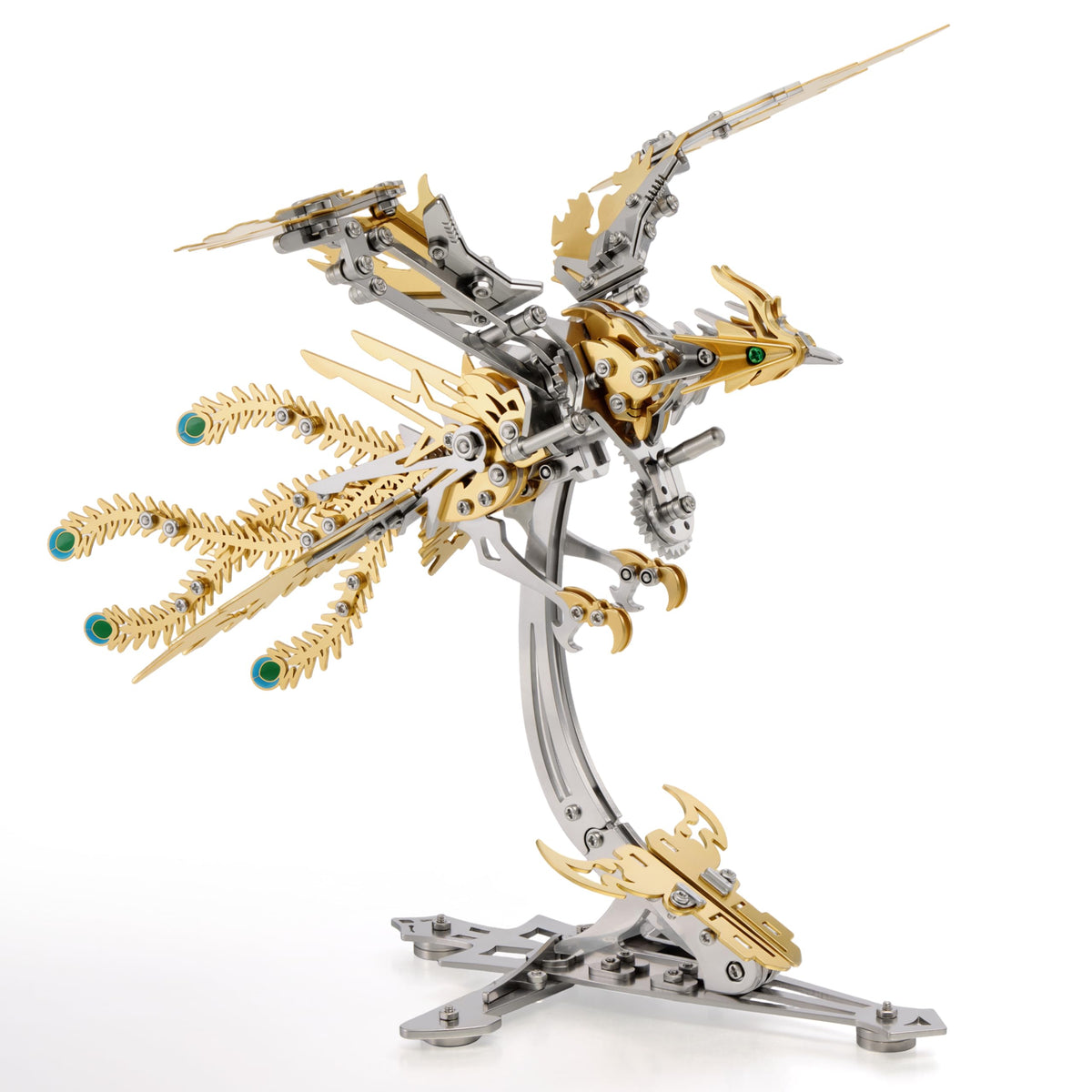 3D Metal Puzzles for Adults, Mechanical Dragon Model Kit