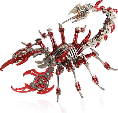 3D Metal Puzzles for Adults, Metal Model Kits Scorpion Metal Building Kit