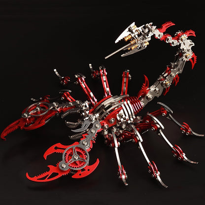 3D Metal Puzzles for Adults, Metal Model Kits Scorpion Metal Building Kit