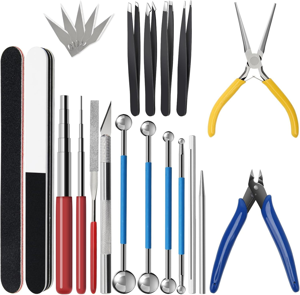 23 Pieces Metal Puzzle Tool Kit, 3D Metal Model Building Earth Tools Kit