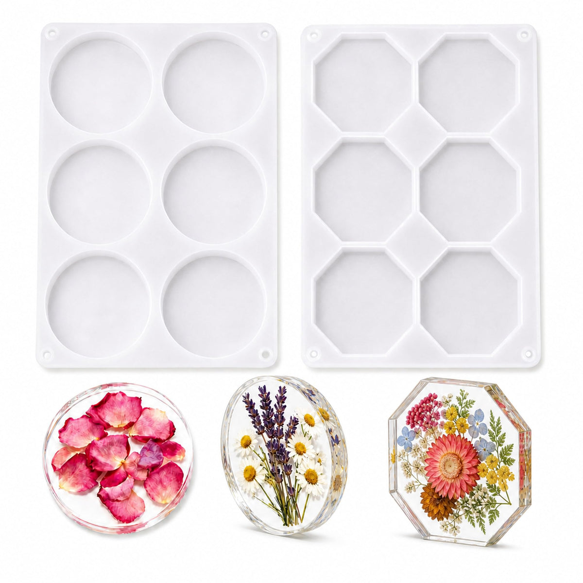 Earring Molds for Epoxy Resin,Resin Jewelry Molds