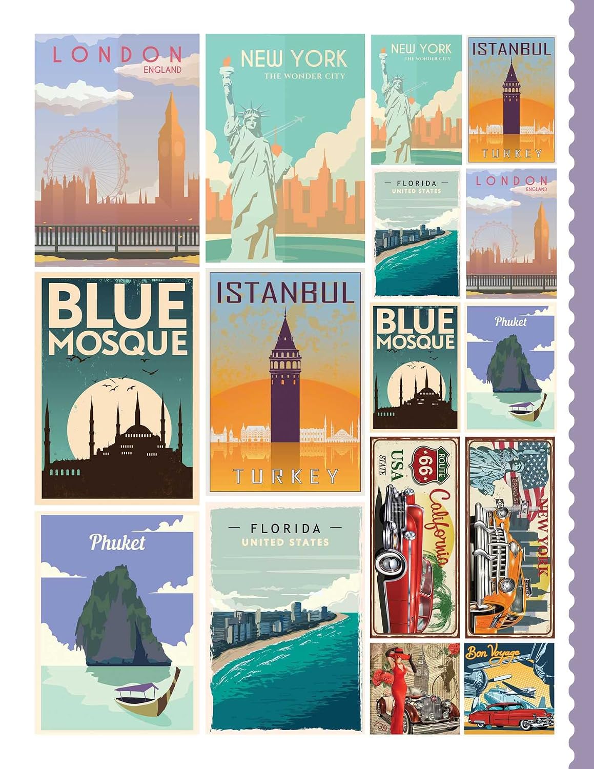 Junk Journal Cutouts: Vintage Designs: From Botanicals to Travel, 350+ Timeless Images for Creative Journaling (My Junk Journal Supplies)