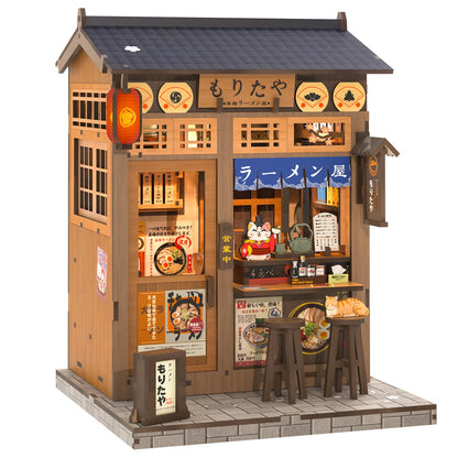 Cutefun Book Nook Kits for Adults, DIY Miniature House Kit Coffee Shop