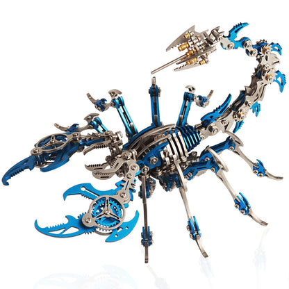 3D Metal Puzzles for Adults, Metal Model Kits Scorpion Metal Building Kit