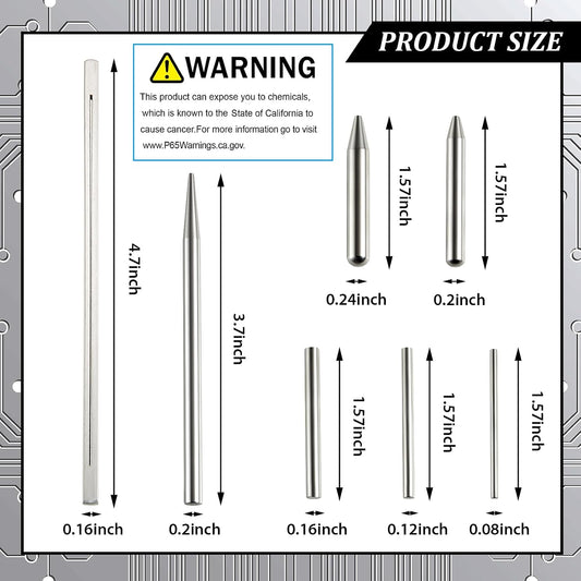 17 Pieces Metal Model Tool Kit Compatible with Metal Earth 3D Puzzle Assembly