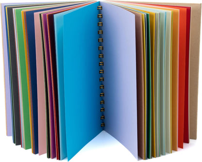 Junk Journal, 8.5x5.5'' Half Letter, 100 Unique Sheets 200 Pages, Journals