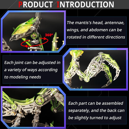 3D Metal Puzzles for Adults, Metal Model Kits Difficult Metal Building Kit