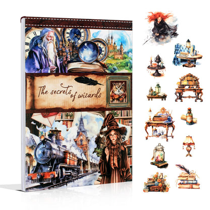 Christian Journal Sticker Book, A5 Pre-Cut Scrapbook Stickers