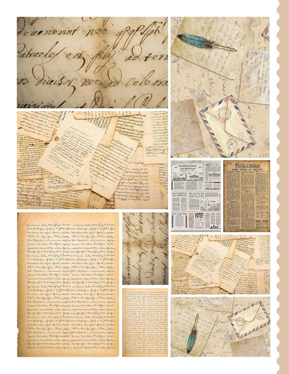 Junk Journal Cutouts: Vintage Designs: From Botanicals to Travel, 350+ Timeless Images for Creative Journaling (My Junk Journal Supplies)