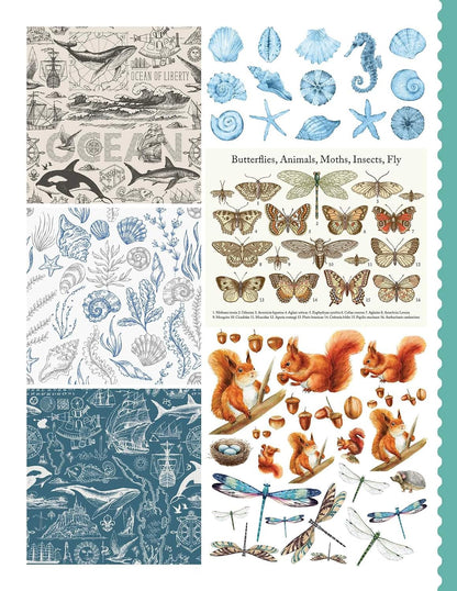 Junk Journal Cutouts: Vintage Designs: From Botanicals to Travel, 350+ Timeless Images for Creative Journaling (My Junk Journal Supplies)